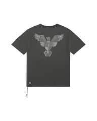 KSUBI Eagle Biggie SS Tee Faded Black Gravity NYC