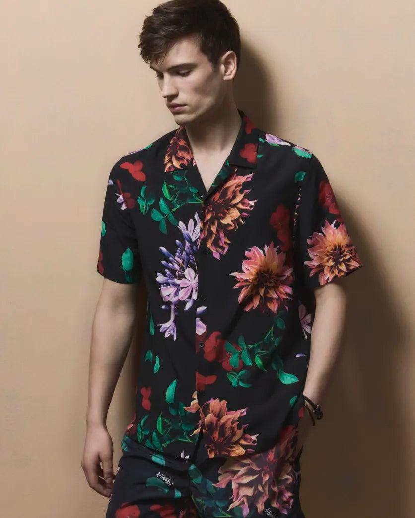 KSUBI Flowa Resort SS Shirt Multi Gravity NYC