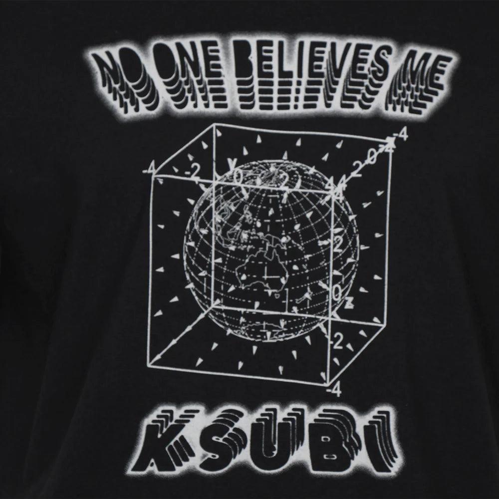 KSUBI Holograph Kash SS Tee Jet Black Gravity NYC