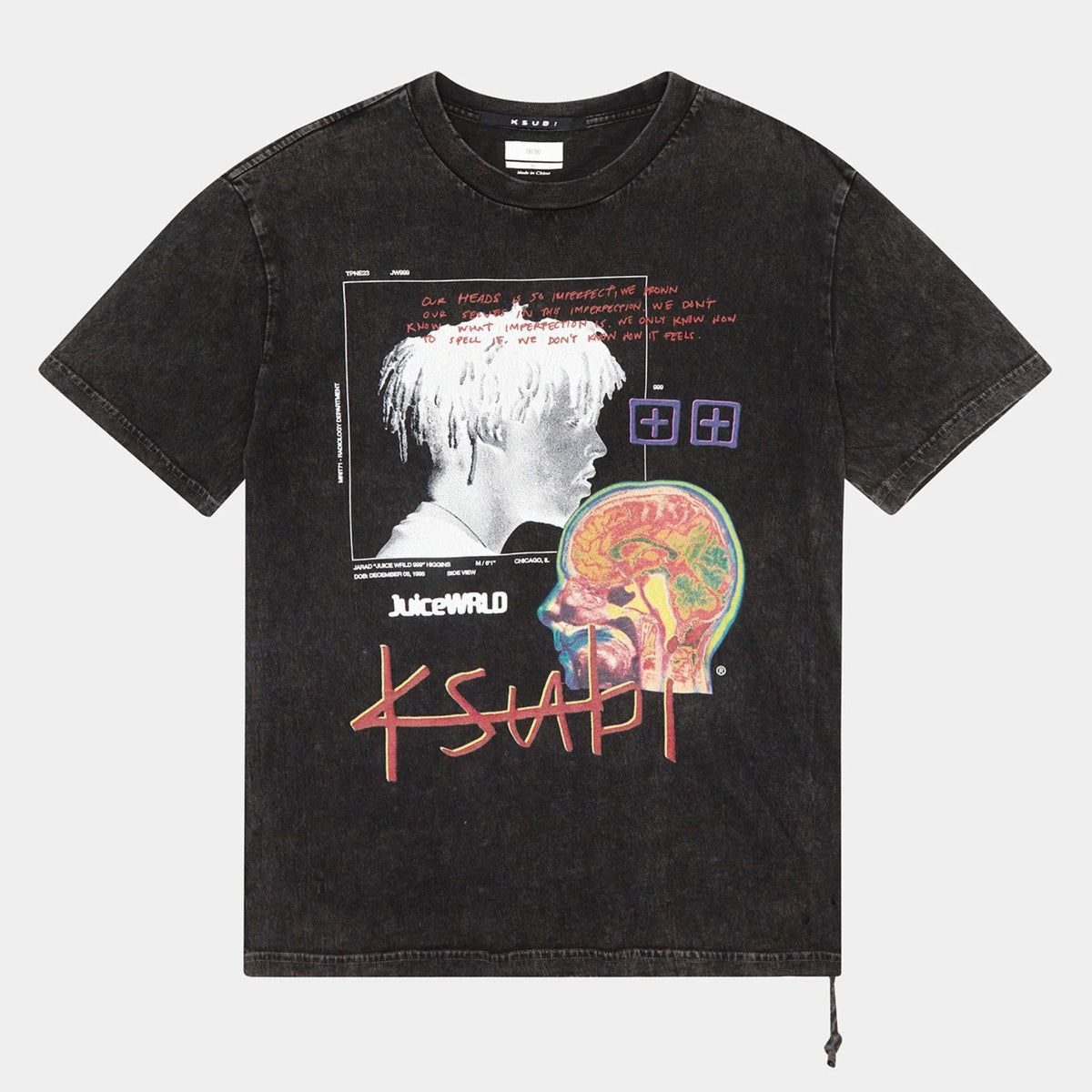 KSUBI Juice Wrld Radiology Kash T-Shirt Gravity NYC