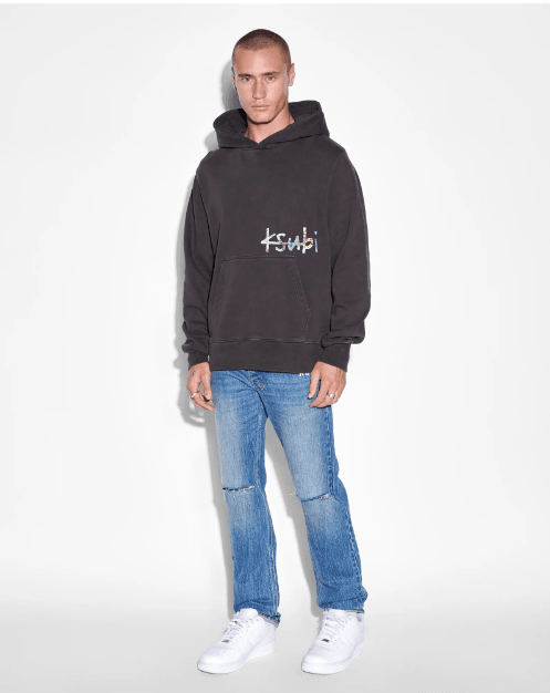 KSUBI Kulture Kash Hoodie Faded Black Gravity NYC