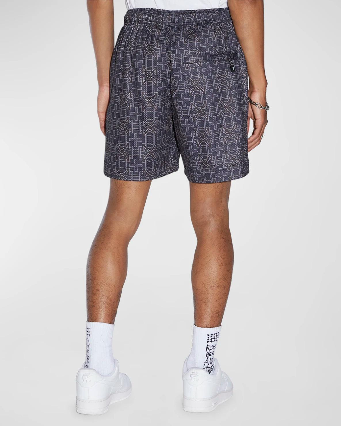 KSUBI Plus Mesh Short Navy Gravity NYC