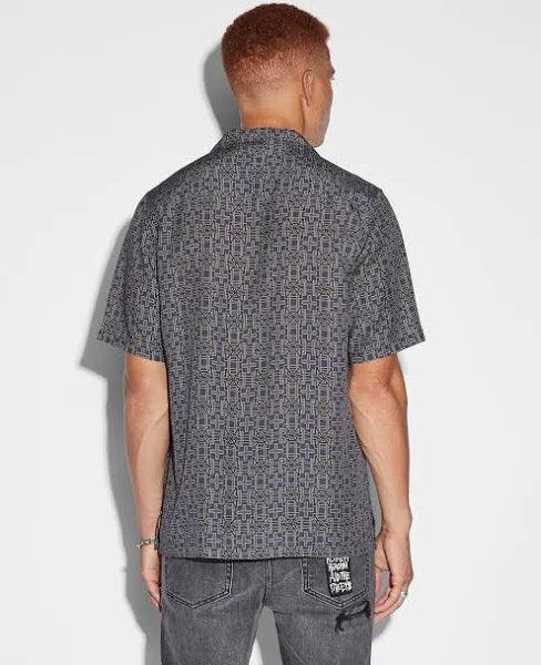 KSUBI Plus Resort SS Shirt Navy Gravity NYC