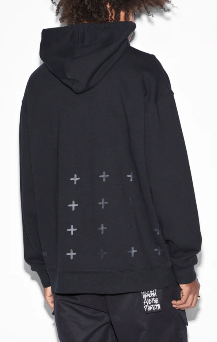 KSUBI Stealth Biggie Hoodie Jet Black Gravity NYC