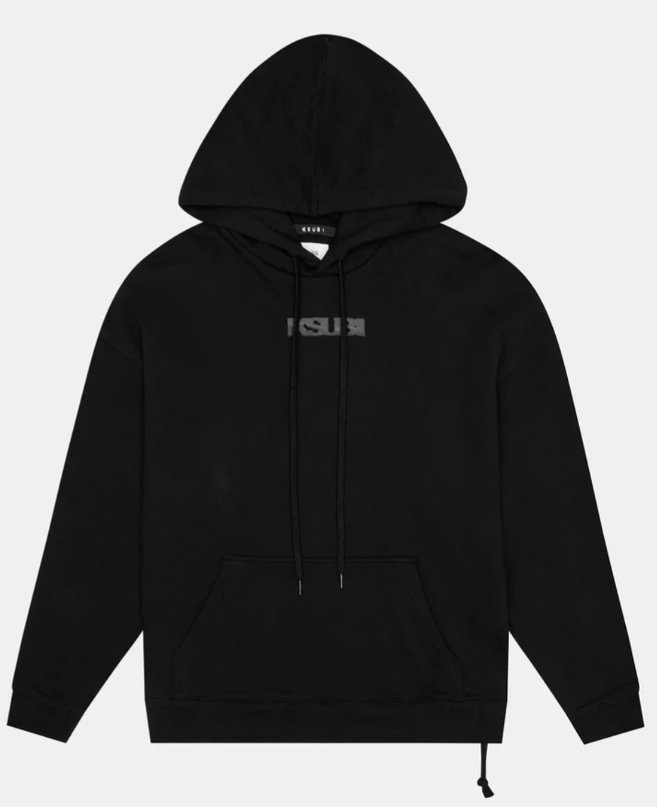 KSUBI Stealth Biggie Hoodie Jet Black Gravity NYC