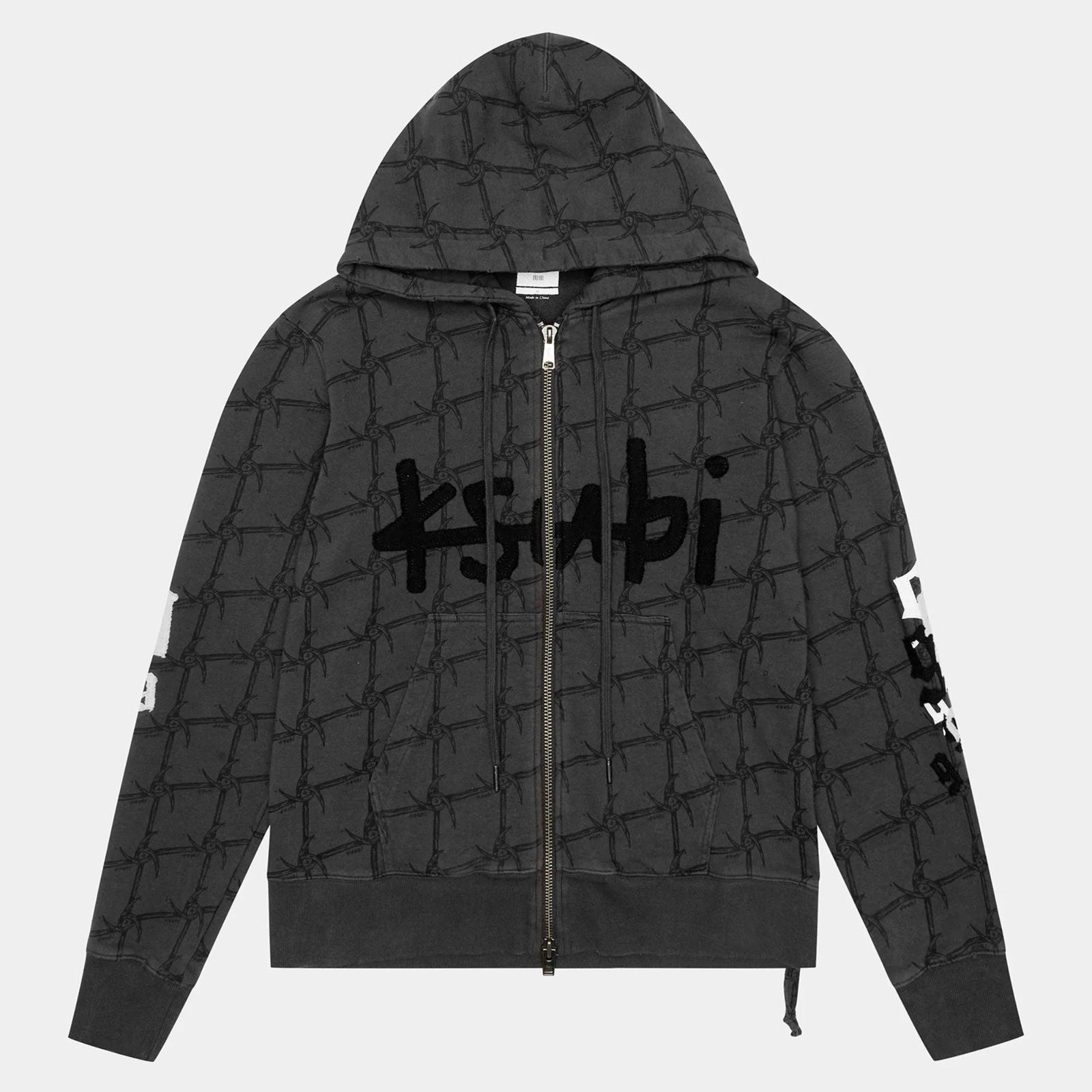 KSUBI 999 Zip Thru Kash Hoodie