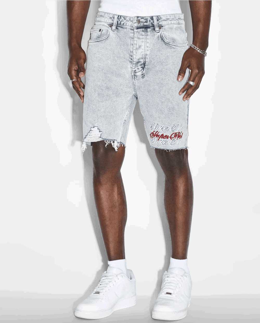 KSUBI Chopper Short Pixel Refresh Denim Shorts - Gravity NYC