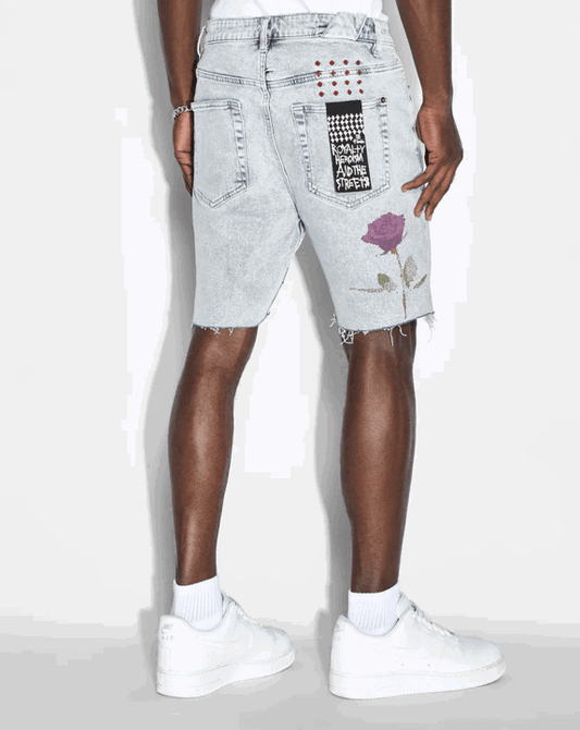 KSUBI Chopper Short Pixel Refresh Denim Shorts Gravity NYC