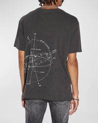 KSUBI Diagrams Biggie SS Tee Faded Black - Gravity NYC