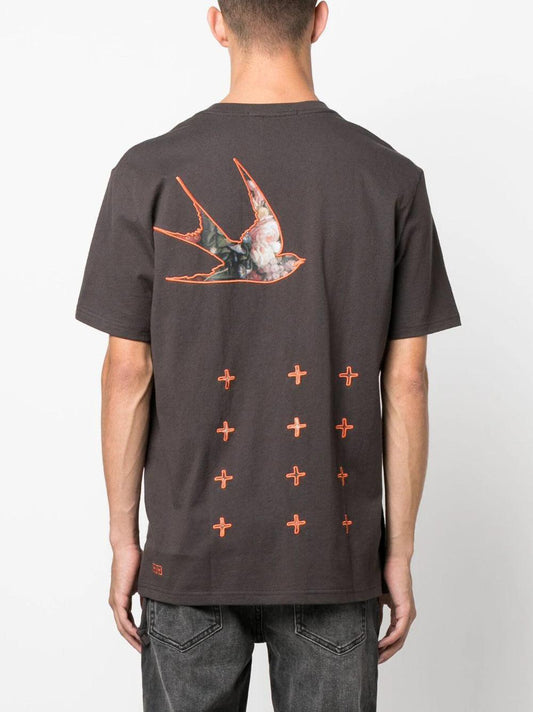 KSUBI Ecology Kash Bird SS Tee Faded Black - Gravity NYC
