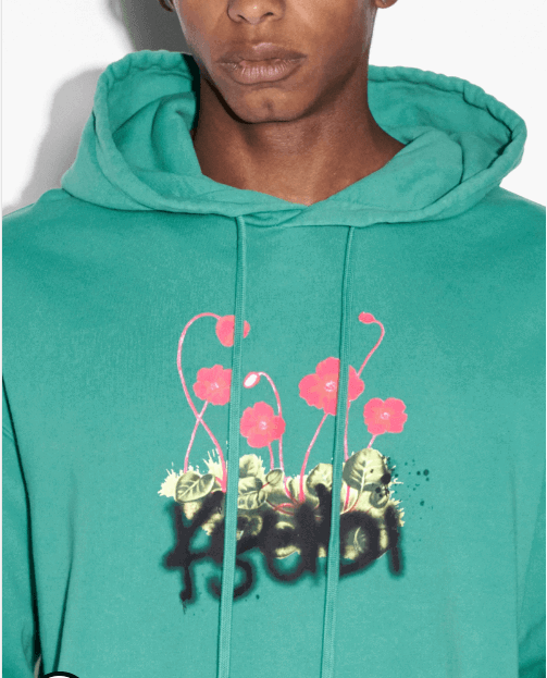 KSUBI Grass Cutter Biggie Hoodie Greenout - Gravity NYC