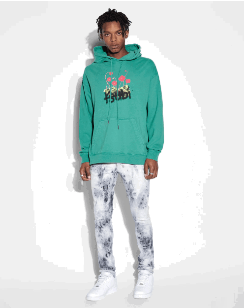 KSUBI Grass Cutter Biggie Hoodie Greenout - Gravity NYC