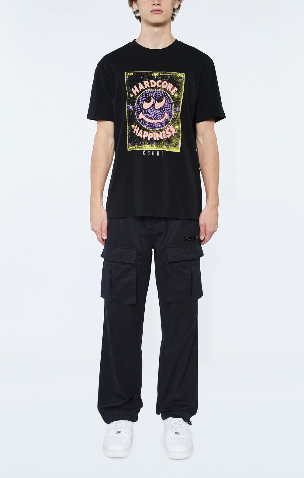KSUBI Hardcore Kash SS Tee Jet Black - Gravity NYC