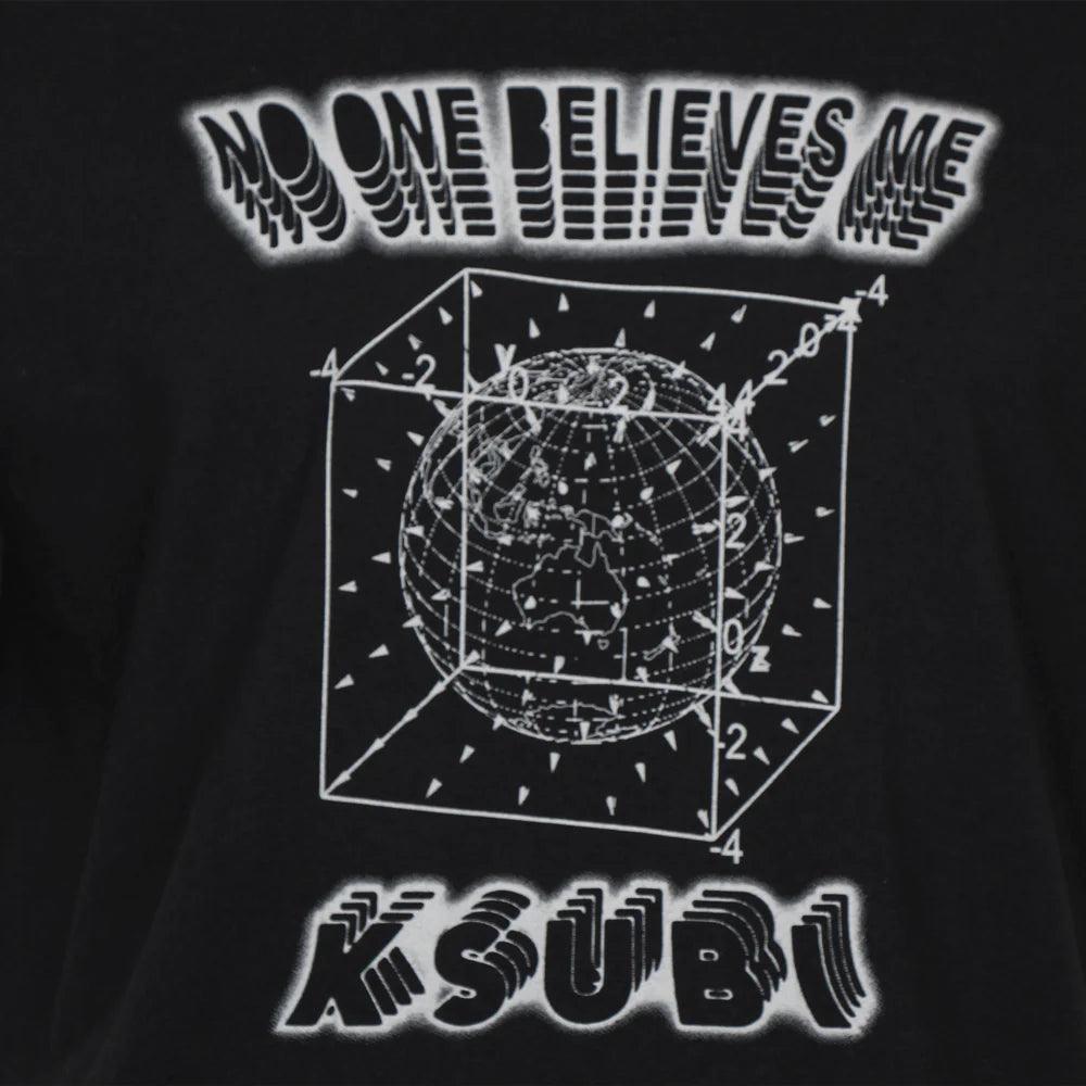 KSUBI Holograph Kash SS Tee Jet Black - Gravity NYC
