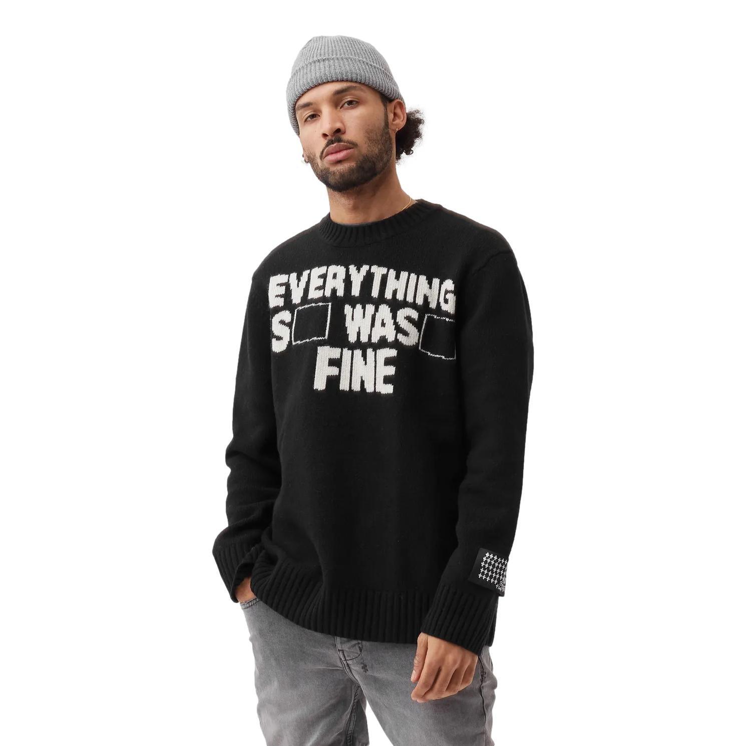 KSUBI I'm Fine Sweater Gravity NYC