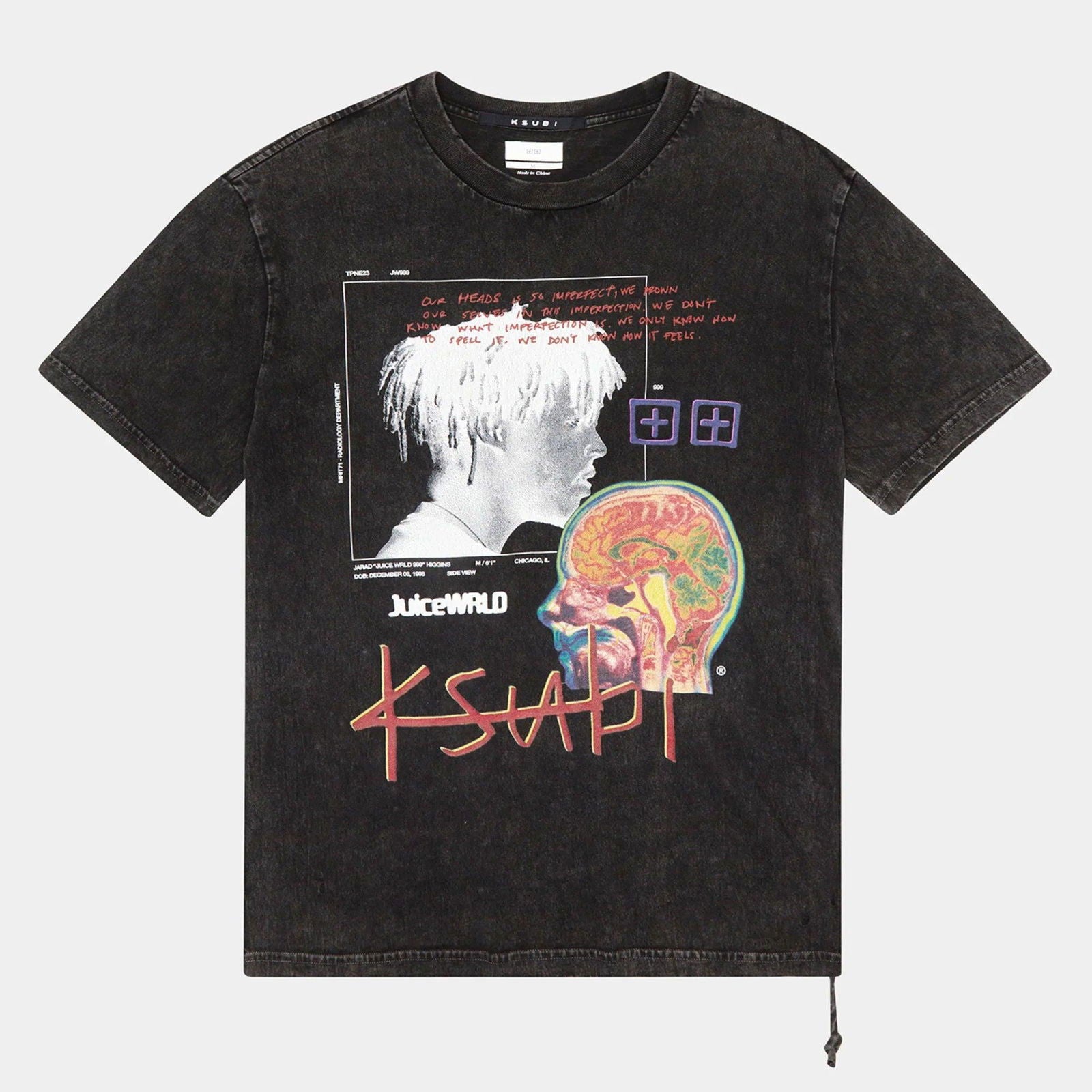 KSUBI Juice Wrld Radiology Kash T-Shirt - Gravity NYC