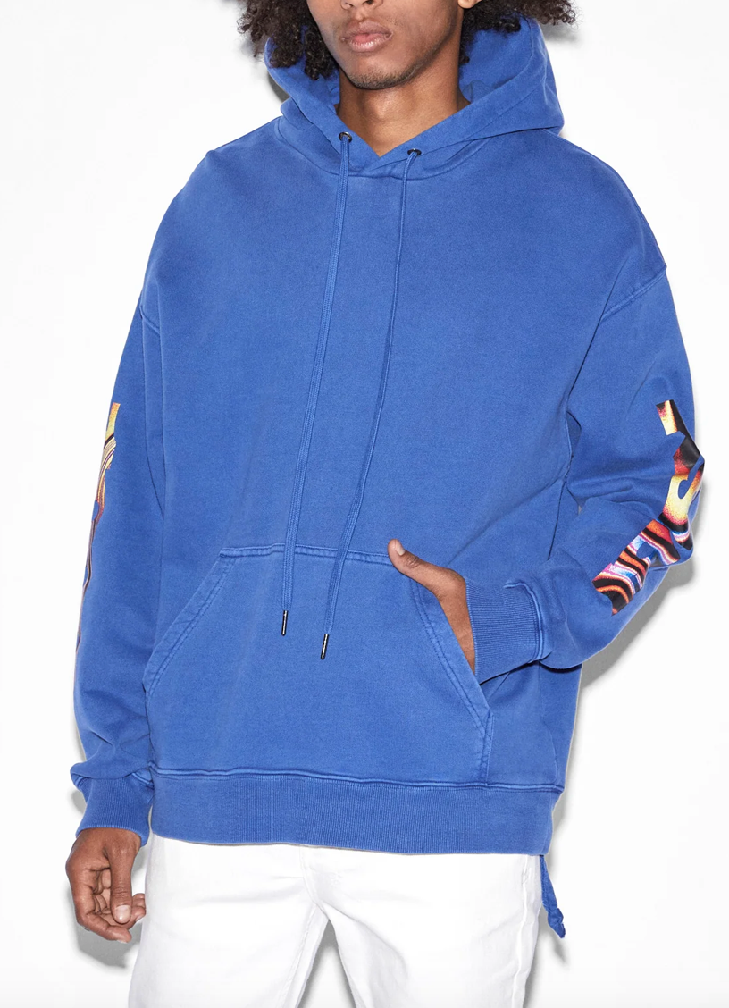 KSUBI Mindstate Biggie Hoodie Solid Blue Gravity NYC