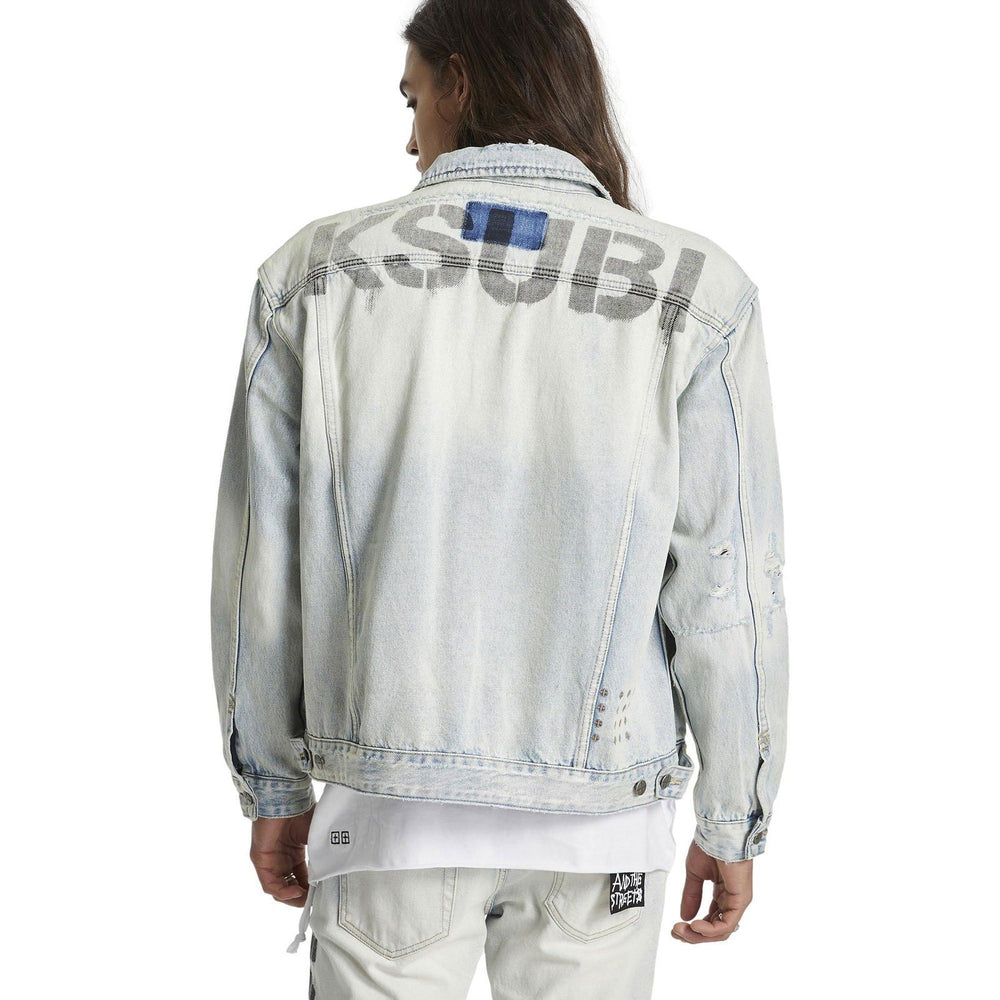 KSUBI Oh G Jacket Phase Out Stencil - Gravity NYC