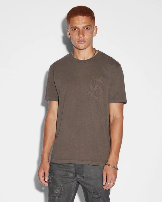 KSUBI Plus Applique Kash SS Tee Java - Gravity NYC