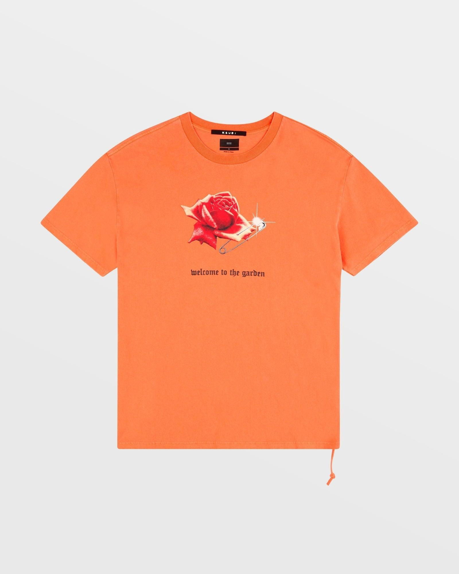 KSUBI Rose Garden Biggie SS Tee Fireball