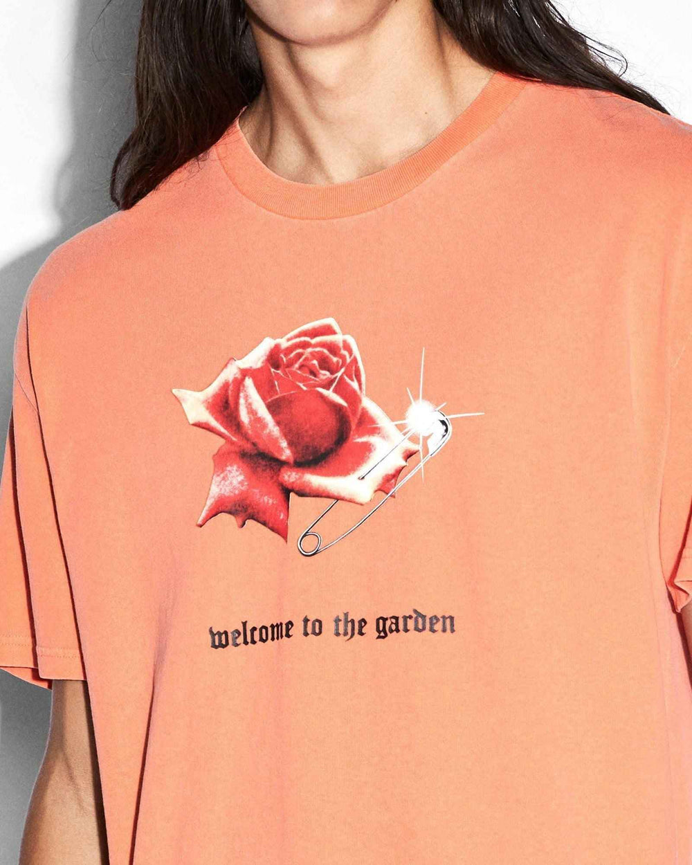 KSUBI Rose Garden Biggie SS Tee Fireball - Gravity NYC