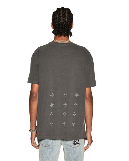 KSUBI Skull Biggie SS Tee Faded Black - Gravity NYC
