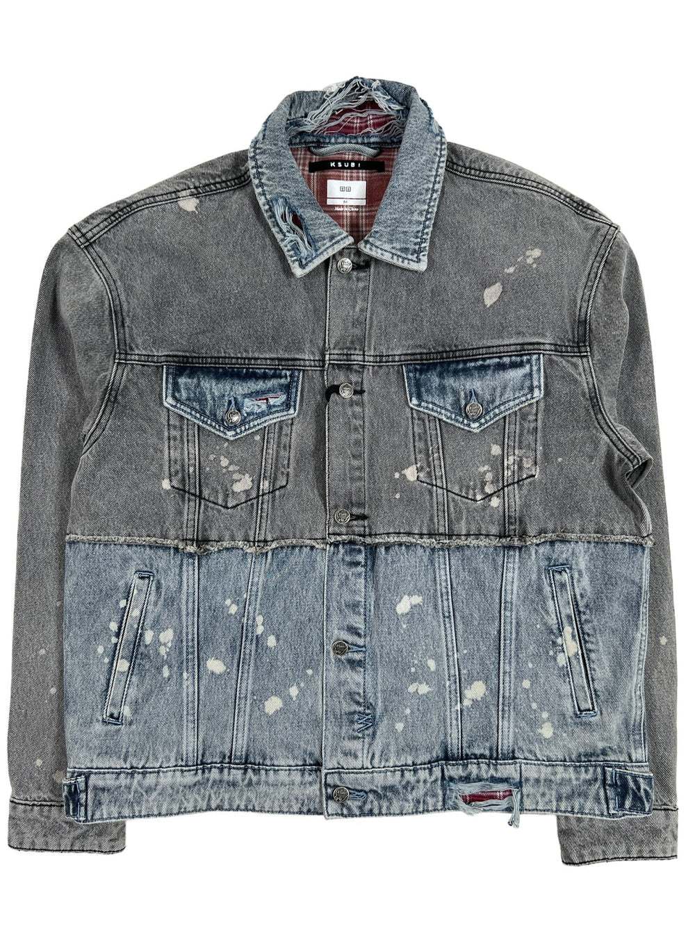 KSUBI Spliced 999 Oh G Jacket Half Tone - Gravity NYC