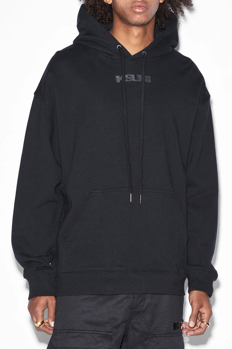 KSUBI Stealth Biggie Hoodie Jet Black - Gravity NYC