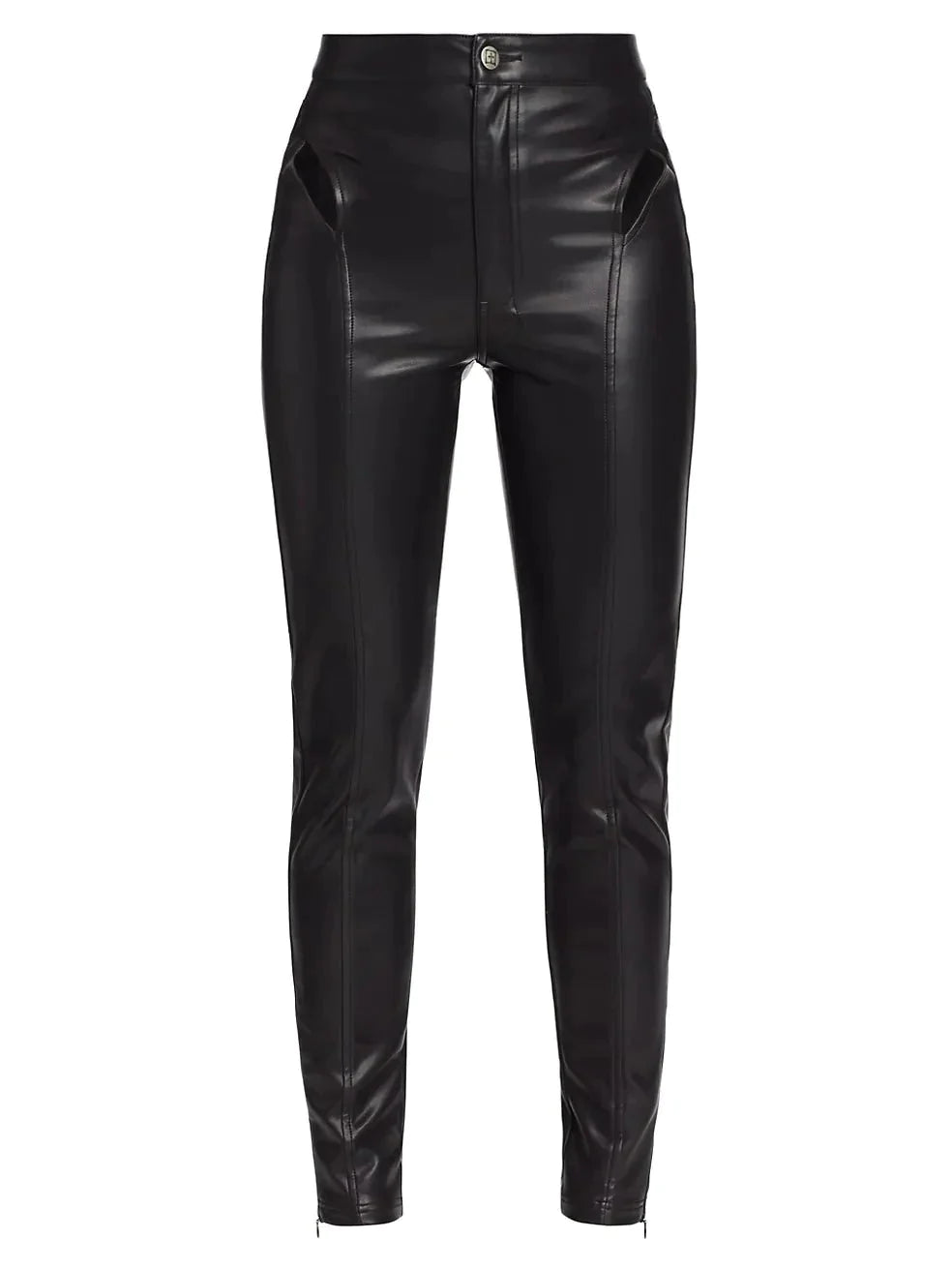 KSUBI Women's Leather Klub Pant Kut Out Gravity NYC