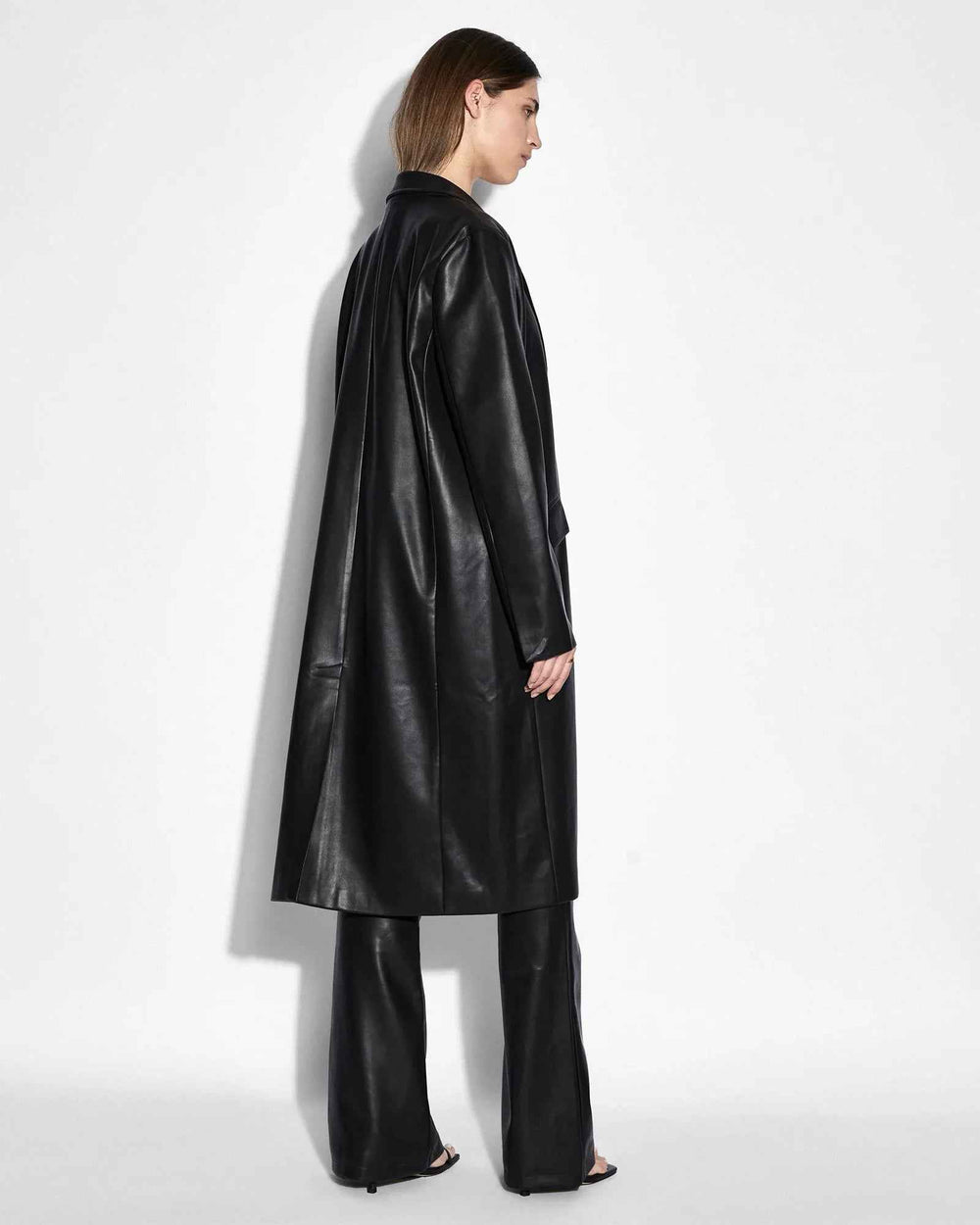 KSUBI Women's Leather Zephyr Duster Jacket - Gravity NYC