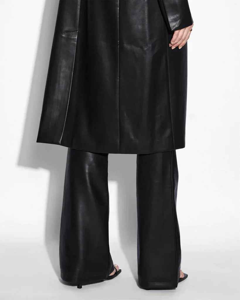 KSUBI Women's Leather Zephyr Duster Jacket - Gravity NYC
