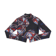 KSUBI Women's X P.E Nation Long Sleeve Crop Warped - Gravity NYC