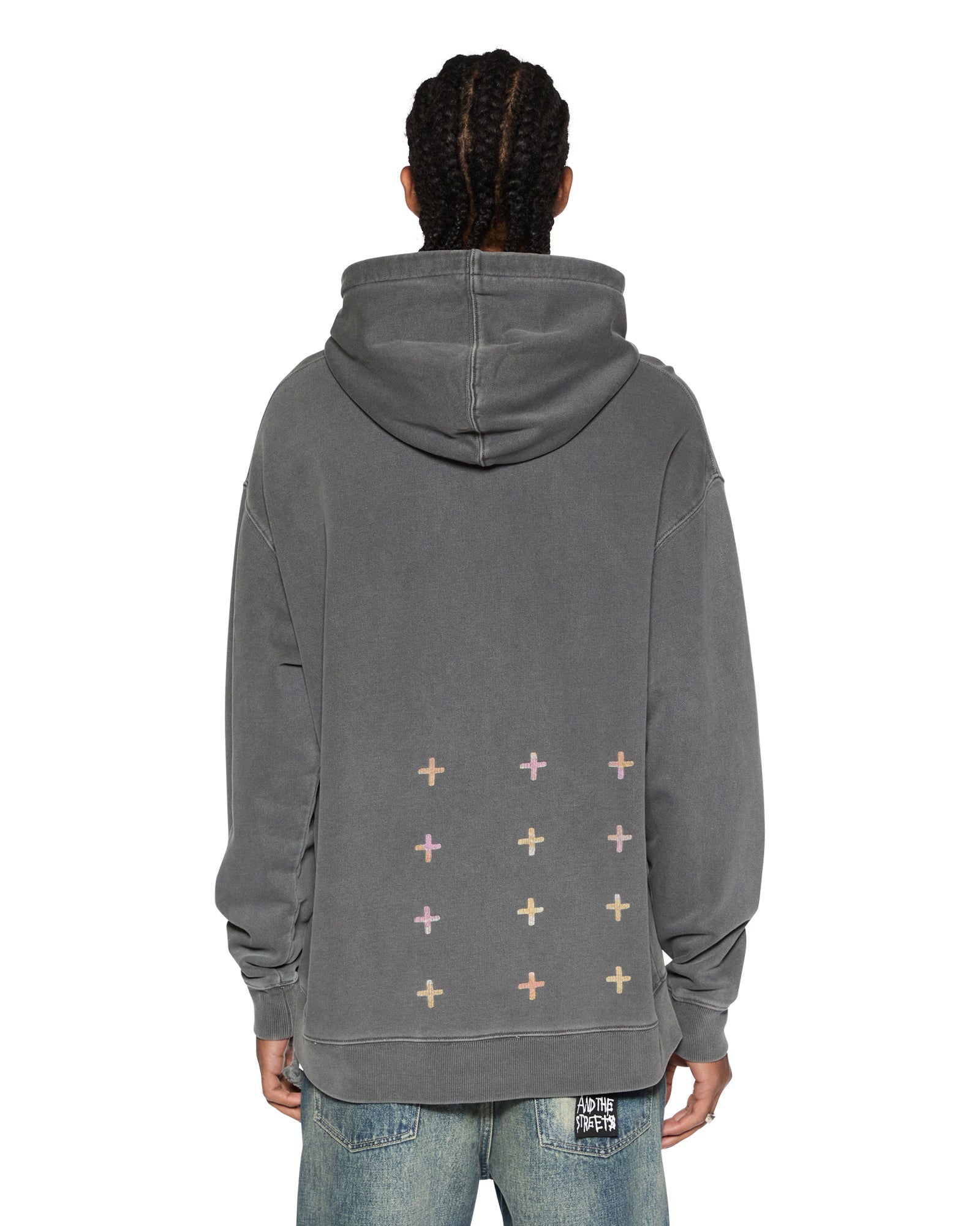 KSUBI World Order Biggie Hoodie Charcoal