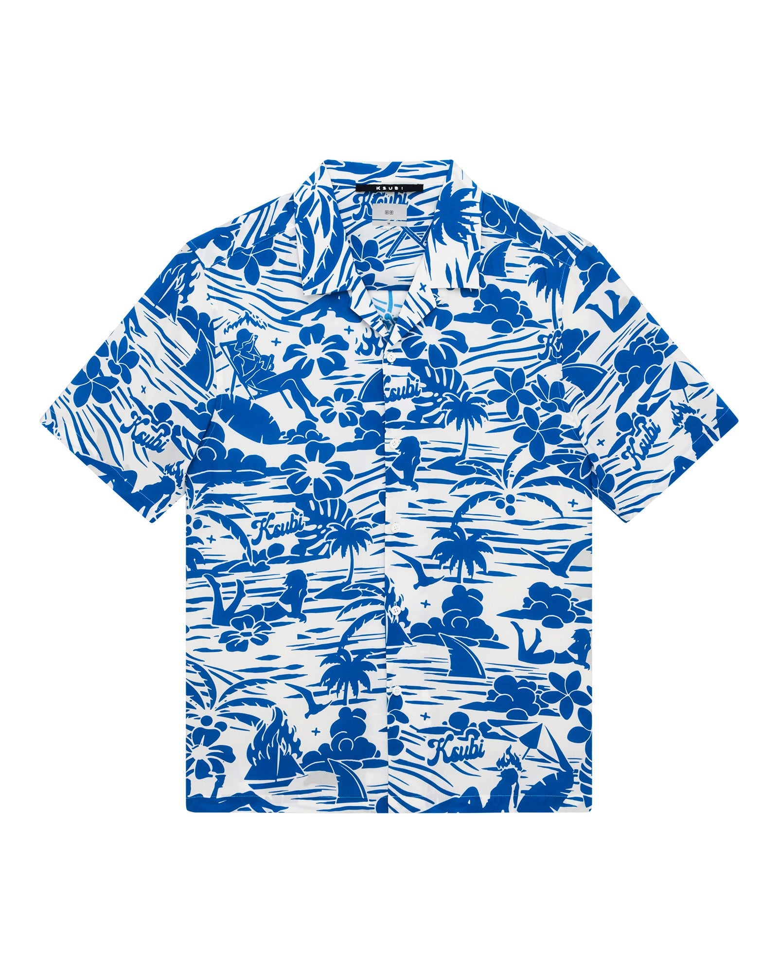 KSUBI Lagoon Resort SS Shirt Blue - Gravity NYC