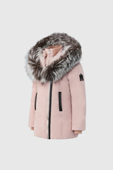 MACKAGE Leelee-X Down Coat with Removable Silver Fur Collar for Kids (8-14 years) - Gravity NYC