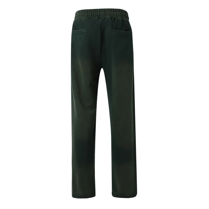 LOST INTRICACY Emerald Rhinestone Sweatsuit Set Green - Gravity NYC