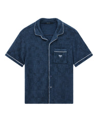 KSUBI Lounge Resort SS Shirt Navy - Gravity NYC
