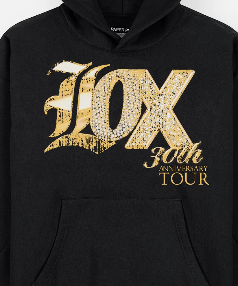 LOX 3OTH X PAPER PLANES CELEBRATION HOODIE Gravity NYC