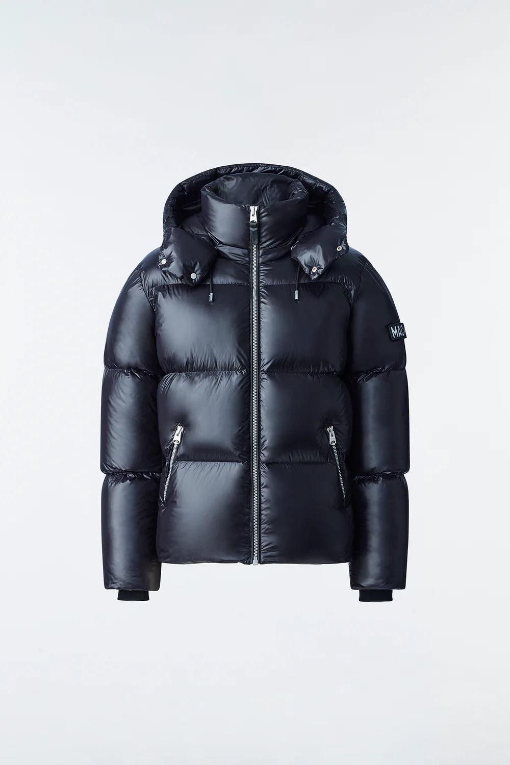 MACKAGE KENT-Z Lustrous Light Down Jacket With Hood Gravity NYC