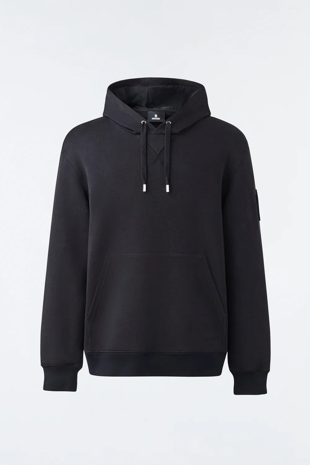 MACKAGE KRYS-R Hoodie With Velvet Embroidery Gravity NYC