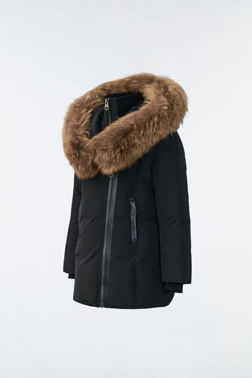 MACKAGE LEELEE-F Down Coat with Removable Natural Fur Collar for Kids (8-14 years) Gravity NYC