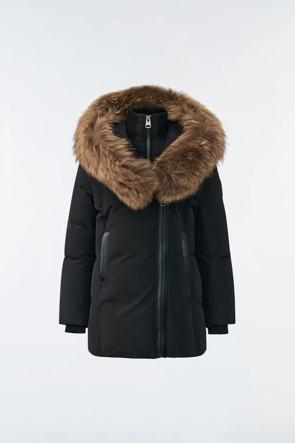 MACKAGE LEELEE-F Down Coat with Removable Natural Fur Collar for Kids (8-14 years) Gravity NYC