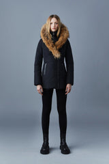 MACKAGE Adali-F Down Coat With Natural Fur Signature Mackage Collar Gravity NYC
