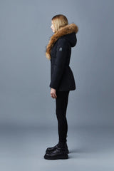 MACKAGE Adali-F Down Coat With Natural Fur Signature Mackage Collar Gravity NYC