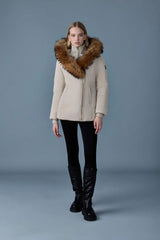 MACKAGE Adali-F Down Coat with Natural Fur Signature Mackage Collar Gravity NYC