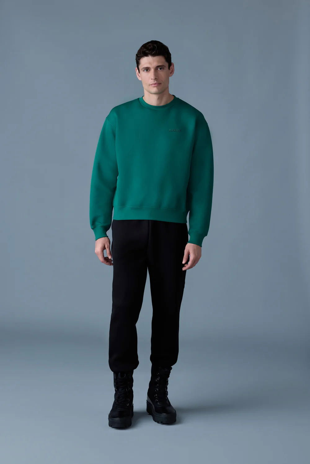 MACKAGE Julian Double-Face Jersey Sweatshirt - Gravity NYC