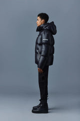 MACKAGE Kent-Z Lustrous Light Down Jacket with Hood - Gravity NYC