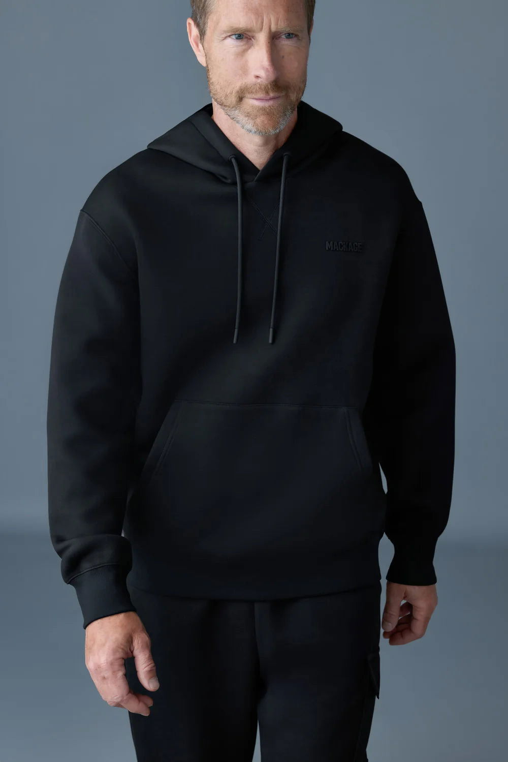 MACKAGE Krystian Double-Face Jersey Hoodie - Gravity NYC