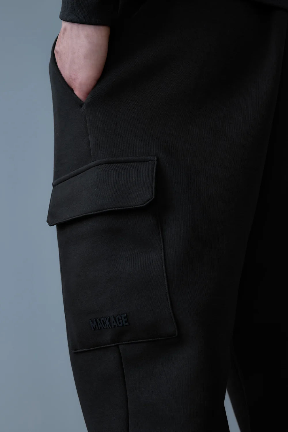 MACKAGE Marvin-R Double-Face Jersey Cargo Sweatpants - Gravity NYC