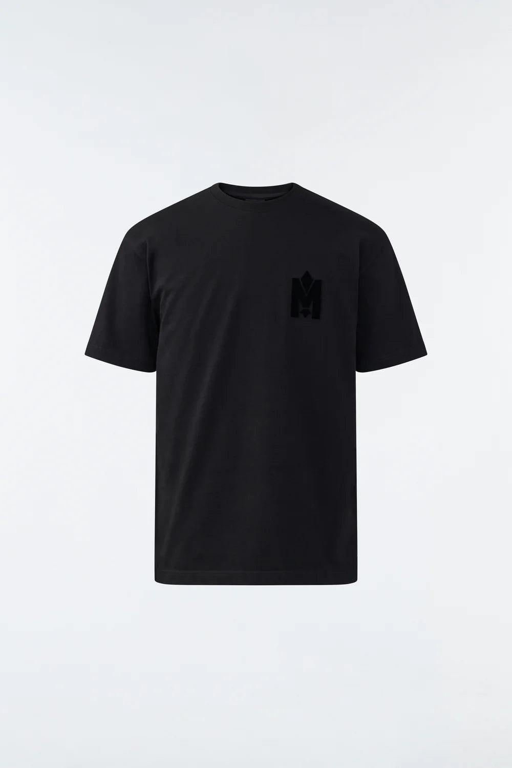 MACKAGE Tee T-Shirt with Velvet Logo Gravity NYC